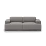 Muuto - Connect Soft Modular Canapé 2 places configuration 1, Re-Wool 128
