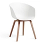 HAY - About A Chair AAC 22, noyer laqué / white 2. 0