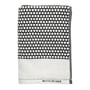 Mette Ditmer - Grid Serviette de bain 70 x 140 cm, noir / off-white