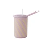 Design Letters - Kids life Gobelet à paille 330 ml, lavande