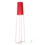 frauMaier - Slimsophie Lampadaire, Switch to Dim LED, rouge