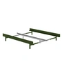 Moebe - Lit gigogne 90-180 cm, 29 cm / low, pine green