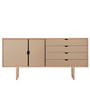 Andersen Furniture - S6 Sideboard, chêne savonné / façades kashmir