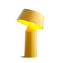 marset - Bicoca Lampe de table LED rechargeable, H 22,5 x Ø 14 cm, jaune