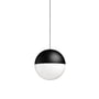 Flos - String Light Lampe suspendue, tête sphérique, longueur du câble : 12 m, noir