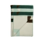 Røros Tweed - Kvam Couverture en laine 200 x 135 cm, vert