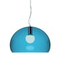Kartell - FL/Y Lampe suspendue, bleu pétrole