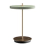 Umage - Asteria Move LED Lampe de table V2, H 30,6 cm, olive
