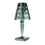 Kartell - Big Battery Lampe de table à accu H 37,3 cm, bleu clair