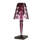 Kartell - Big Battery Lampe de table à accu H 37,3 cm, prune