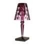 Kartell - Big Battery Lampe de table à accu H 37,3 cm, prune