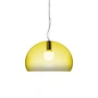 Kartell - Suspension lumineuse Small FL/Y, jaune