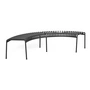 HAY - Palissade Park Bench y compris pied central, anthracite