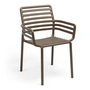 Nardi - Doga Chaise avec accoudoirs, tabacco