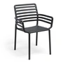 Nardi - Doga Chaise avec accoudoirs, anthracite