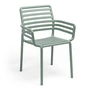 Nardi - Doga Chaise avec accoudoirs, menthe