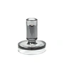 Broste Copenhagen - Petra Bougeoir, Ø 10 x H 11 cm, smoked pearl / dark grey