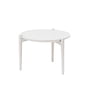 Design House Stockholm - Aria Table d'appoint basse, Ø 50 x 37 cm, blanc