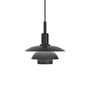 Louis Poulsen - PH 3/3 Lampe suspendue, aluminium noir