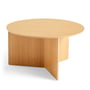 Hay - Slit Table Round XL, Ø 65 x H 35,5 cm, chêne naturel
