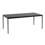 HAY - Balcony Table de salle à manger, 190 x 87 cm, anthracite