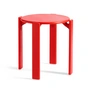 HAY - Rey Tabouret, scarlet red (patins en feutre)