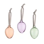 Iittala - Oeufs de Pâques en verre, marron / lilas / vert (set de 3)