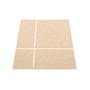 Pappelina - Fred Tapis réversible, 70 x 90 cm, beige / vanille