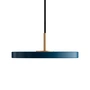 Umage - Asteria Micro lampe LED suspendue V2, laiton / pétrole