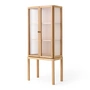 Audo - Curiosity Vitrine H 168 cm, chêne naturel