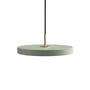 Umage - Asteria Mini lampe LED suspendue, laiton / olive