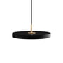 Umage - Asteria Mini lampe LED suspendue, laiton / noir