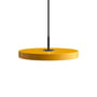 Umage - Asteria Mini lampe LED suspendue, noir / jaune safran