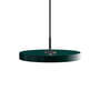 Umage - Asteria Mini lampe LED suspendue, noir / forest green