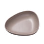 LindDNA - Curve Stoneware assiette creuse, 22 x 19 cm, warm grey