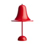 Verpan - Pantop Portable LED Lampe rechargeable Ø 30 x 18 cm, bright red