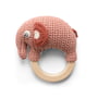 Sebra - Hochet Eléphant au crochet, blossom pink