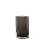 AYTM - Folium Vase, L 12,6 cm, H 20 cm, noir
