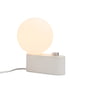 Tala - Alumina Lampe de table, chalk inclus Sphere IV Ampoule LED E27 8W, Ø 15 cm, blanc mat