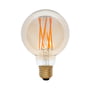 Tala - Lampe LED Elva E27 6W, Ø 9,5 cm, jaune transparent