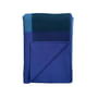 Roros Tweed - Syndin Couverture en laine, 135 x 200 cm, bleu " well "