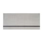 tica copenhagen - Stripes Vertical Tapis de sol, 90 x 200 cm, gris clair / gris acier