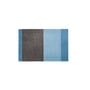 tica copenhagen - Stripes Horizontal Tapis, 60 x 90 cm, light / dusty blue / steelgrey