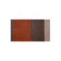 tica copenhagen - Stripes Horizontal Tapis, 67 x 120 cm, sable / marron / terracotta