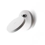 Artemide - Demetra faretto applique murale à led sans interrupteur, blanche