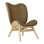 Umage - A Conversation Piece Tall Fauteuil, chêne naturel / sugar brown