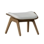 Umage - The Reader Ottoman, chêne foncé / sterling