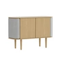 Umage - Treasures Sideboard avec 2 portes, chêne naturel / sterling