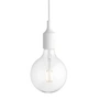 Muuto - Socket E27 Suspension LED, blanc