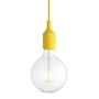 Muuto - Socket E27 Lampe LED suspendue, jaune